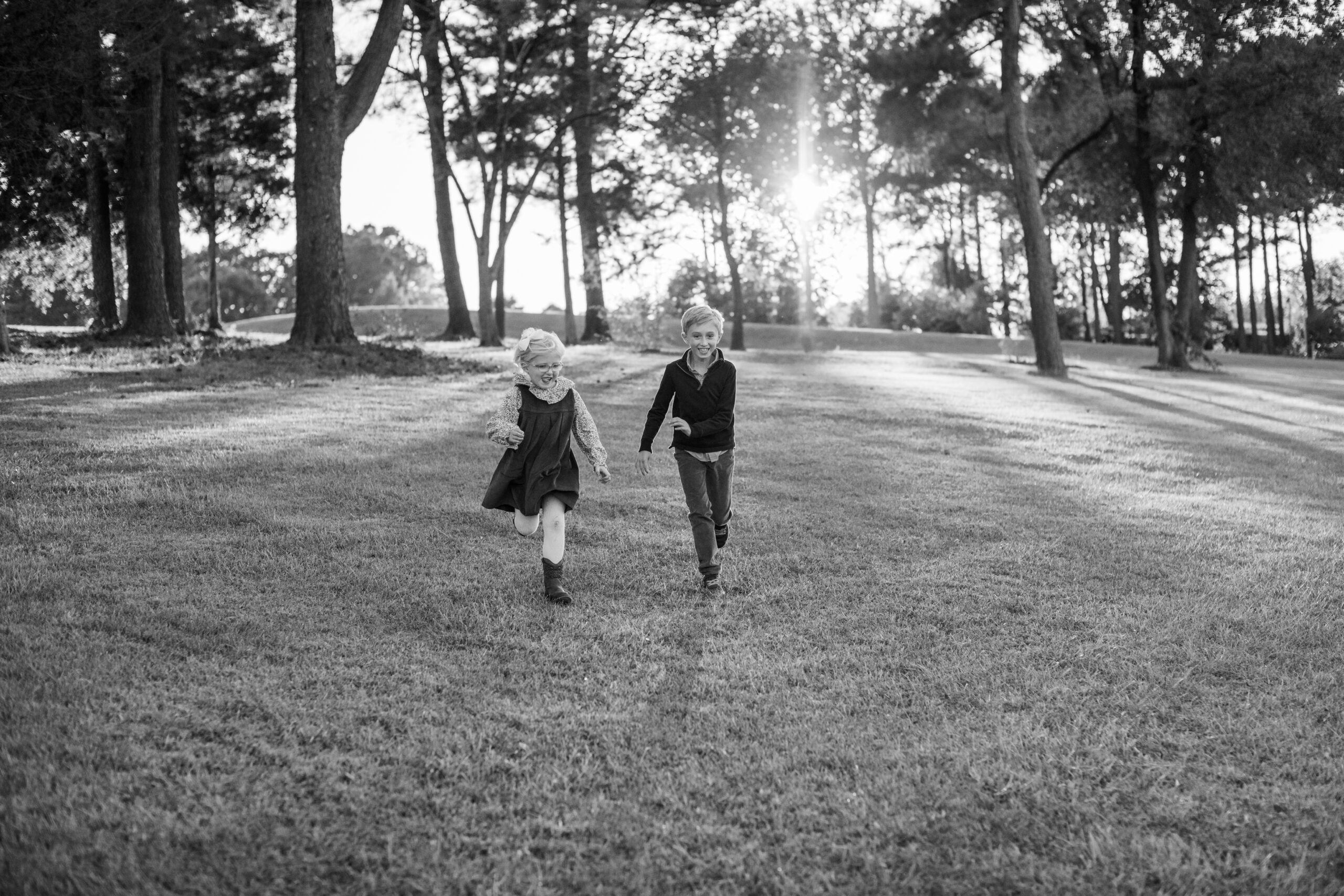 Raleigh, NC Family photography on film at NC Art Museum