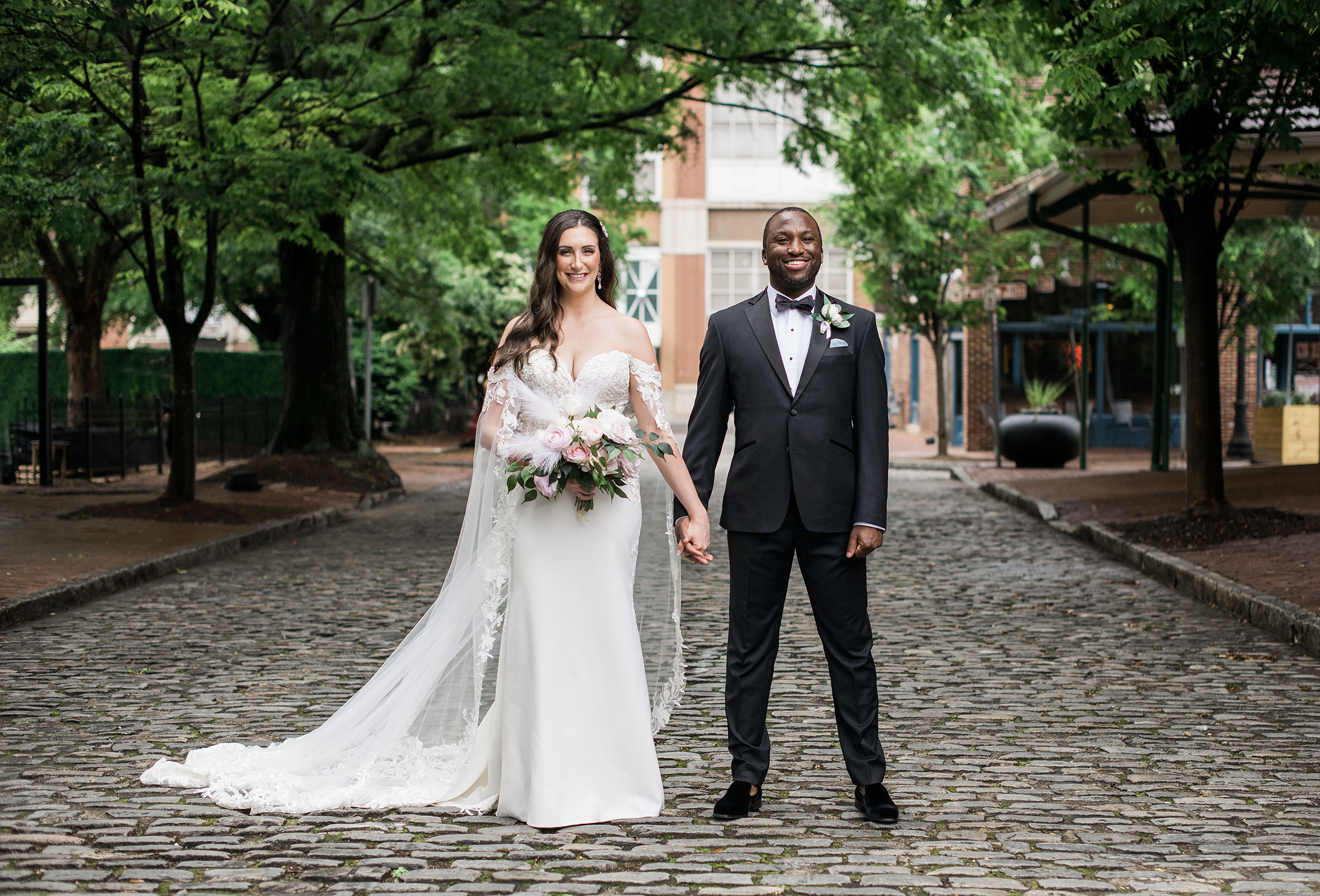 Market Hall in Raleigh NC Wedding, Casey Rose Photography, film photographer