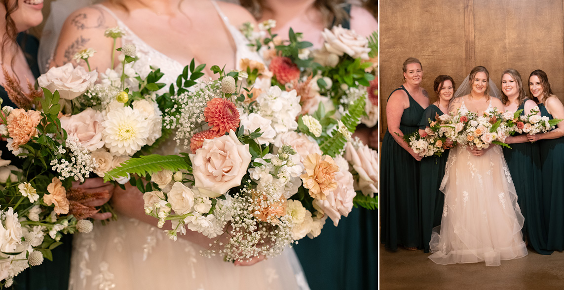 market hall wedding, raleigh, nc, bride, bridesmaids