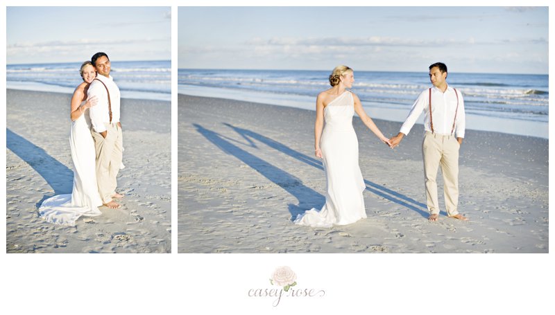 cary, raleigh, durham wedding photographer, destination wedding, ocean isle, beach wedding, couple fun